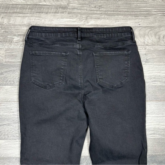 NYDJ Black Slim Bootcut Jeans 10 - Picture 5 of 6